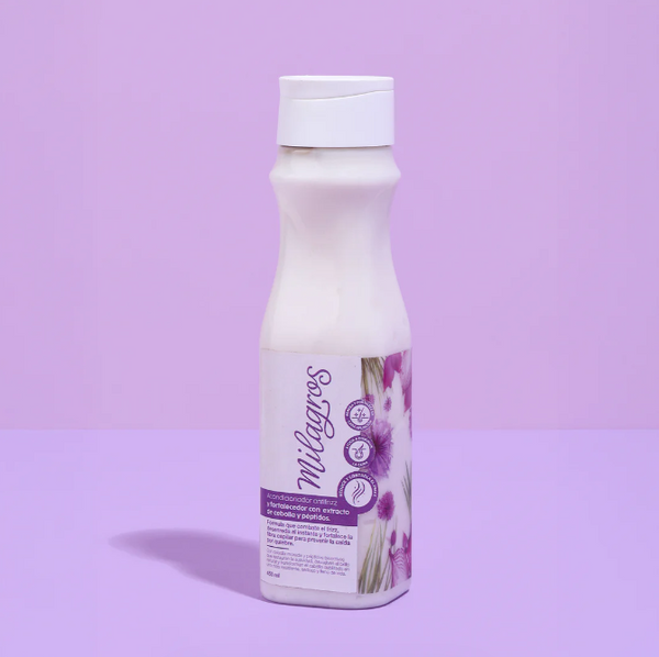 Acondicionador Antifrizz y Fortalecedor Con Extracto de Cebolla y Péptidos