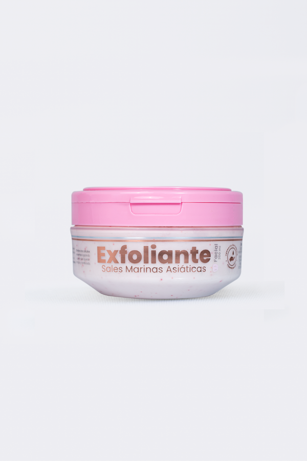 Exfoliante Facial De Sales Marinas Asiáticas