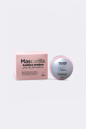 Mascarilla asiática piel de porcelana (pieles maduras) + Aplicador para mascarilla
