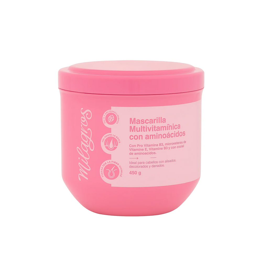 MASCARILLA CAPILAR MULTIVITAMINICA MILAGROS