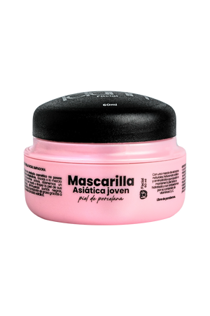 Mascarilla asiática piel de porcelana (pieles jóvenes) + Aplicador para mascarilla