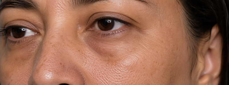 Ojeras y poros dilatados