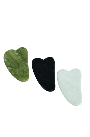 Rodillo de Jade y Gua Sha