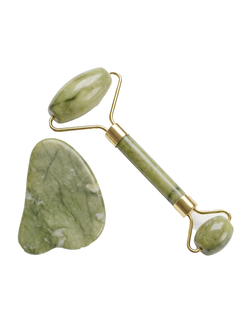Rodillo de Jade y Gua Sha