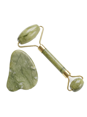 Rodillo de Jade y Gua Sha