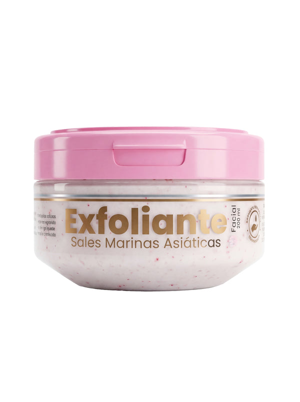 Exfoliante Facial De Sales Marinas Asiáticas