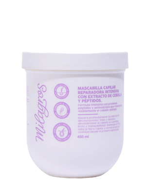 Mascarilla Capilar Reparadora Intensiva Con Extracto De Cebolla y Péptidos