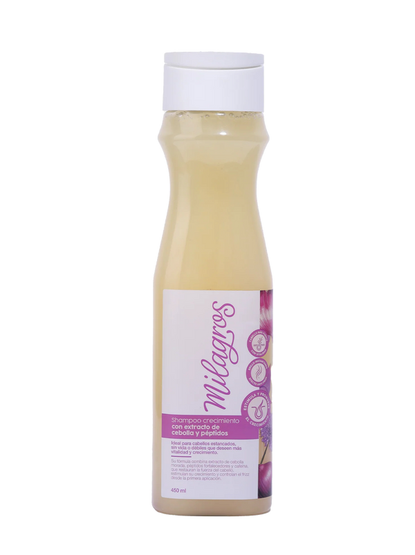 Shampoo Crecimiento Con Extracto de Cebolla y Péptidos